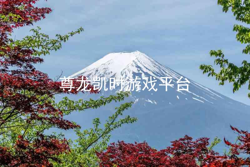 尊龙凯时游戏平台